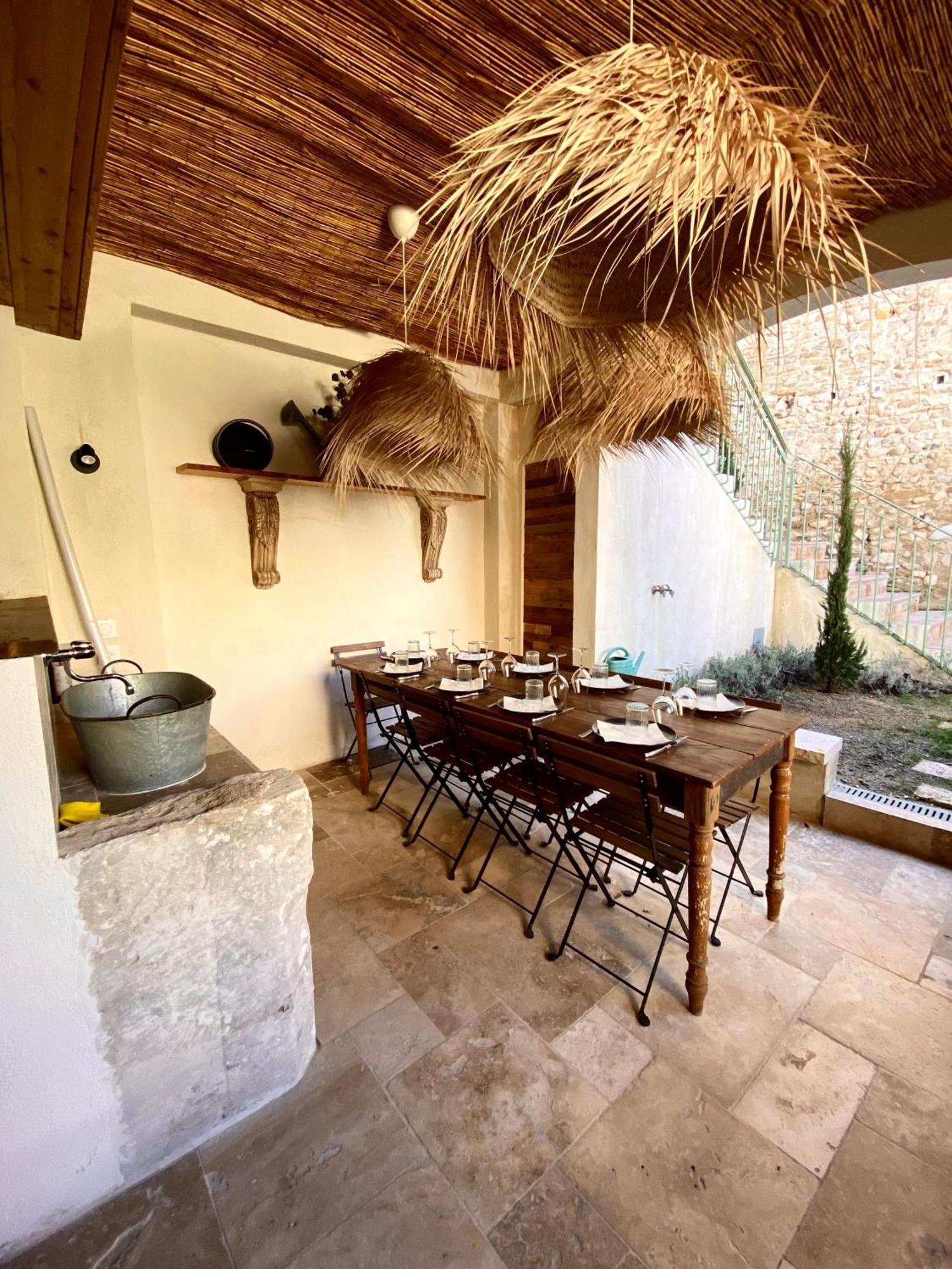 Drome Provencale Maison Familiale Calme Dans Village Valréas Exteriér fotografie