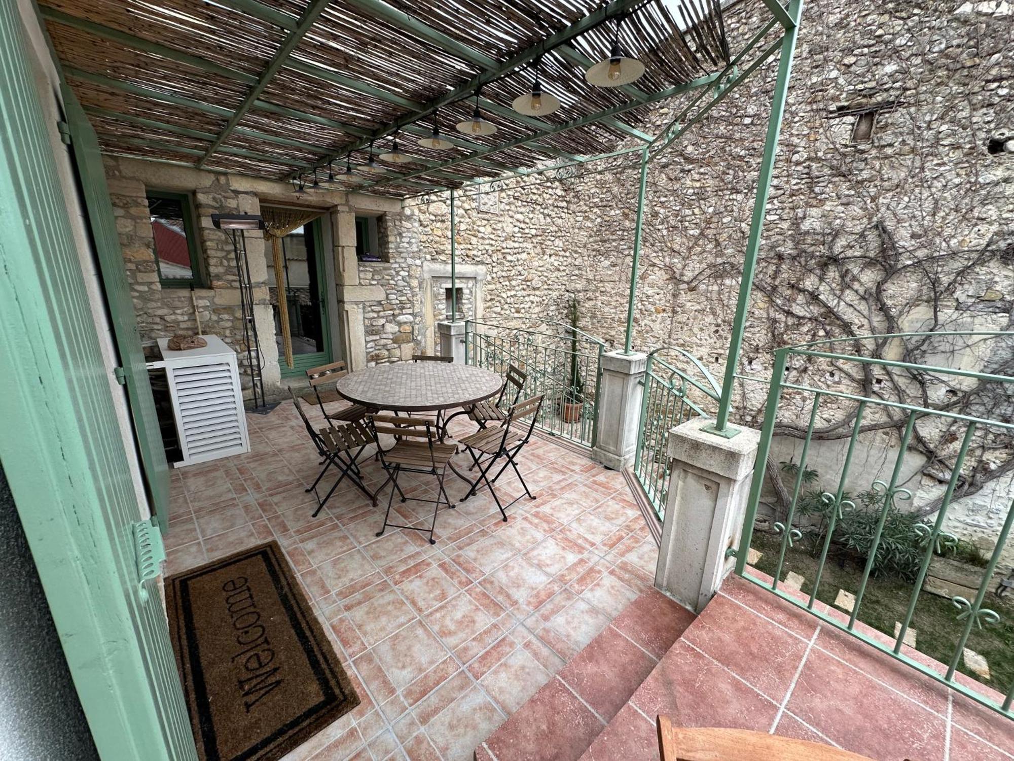 Drome Provencale Maison Familiale Calme Dans Village Valréas Exteriér fotografie
